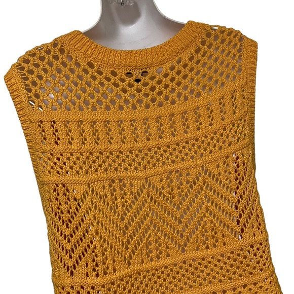 Talbots Crochet Sleeveless Sweater - Picture 6 of 8